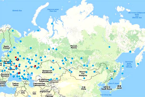 Международные аэропорты в России. Инфографика