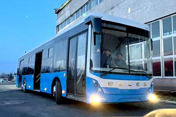 Выпущен первый пассажирский автобус, собранный на территории Кыргызстана