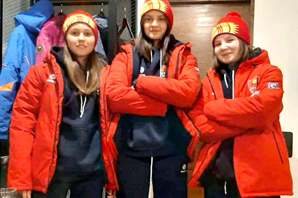 Компания Интерпост оказала помощь лыжницам из Кыргызстана