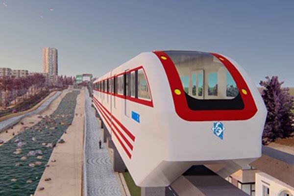 В столице Кыргызстана представили проект надземного транспорта